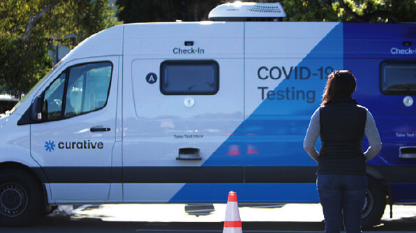 Curative Leverages Curbside Mobile Computing for 22 Million COVID-19 Tests